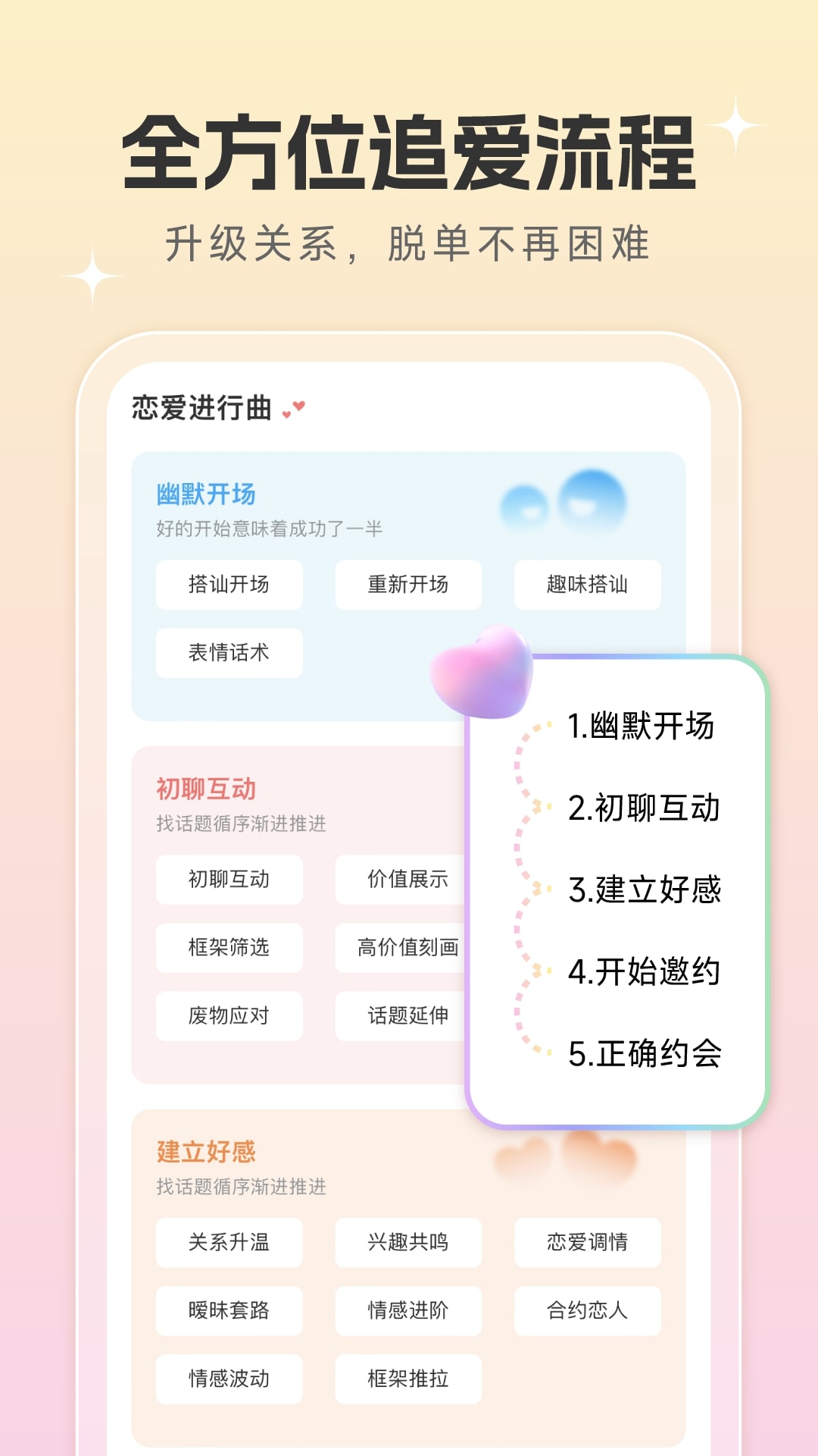 恋爱话术宝v1.0.5截图4