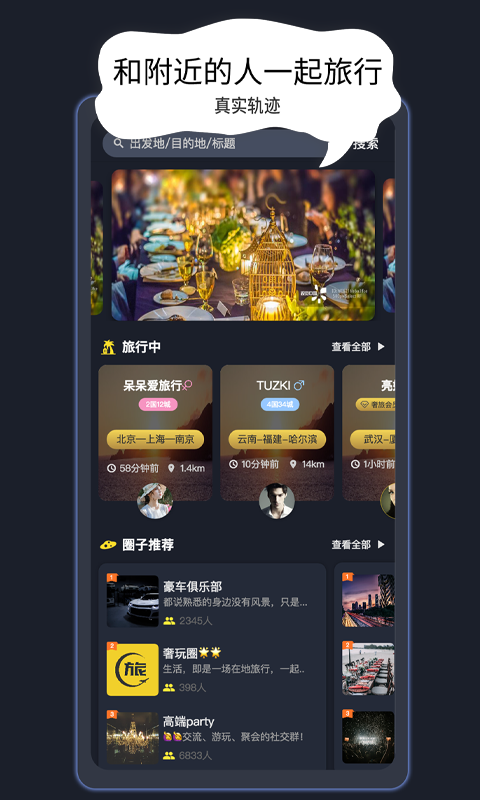 奢旅圈-一起做攻略结伴旅游v3.7.1截图4