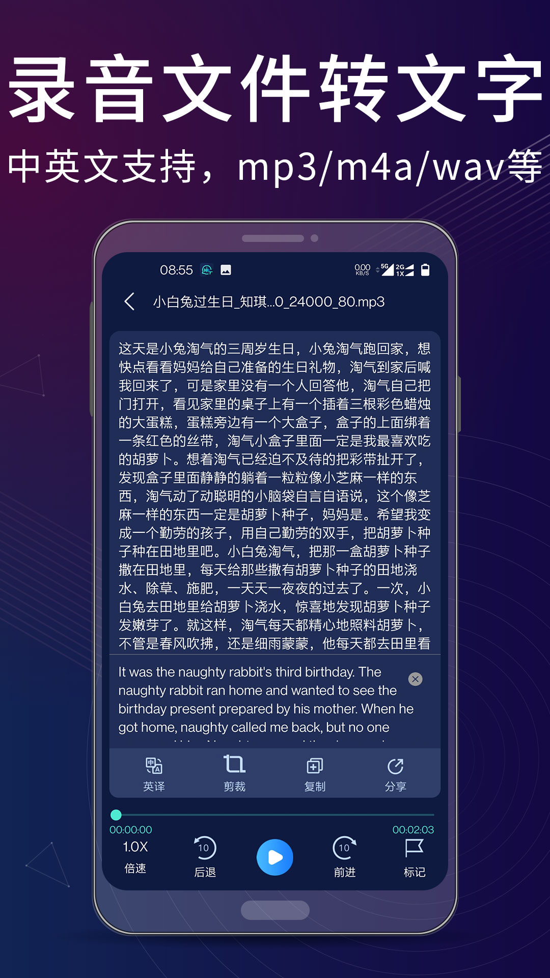 录音翻译转文字助手v1.0.7截图3