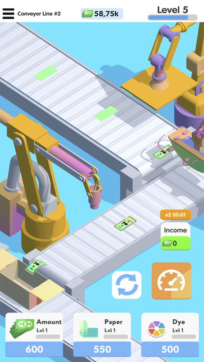 Money Factory Tycoon Idle Game截图1