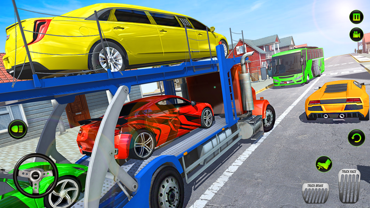 Car Cargo Truck Transport 3D截图1