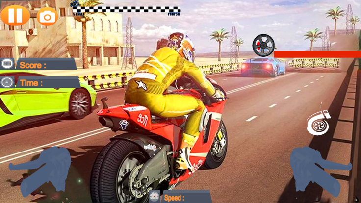 Moto Highway Traffic Racer截图3