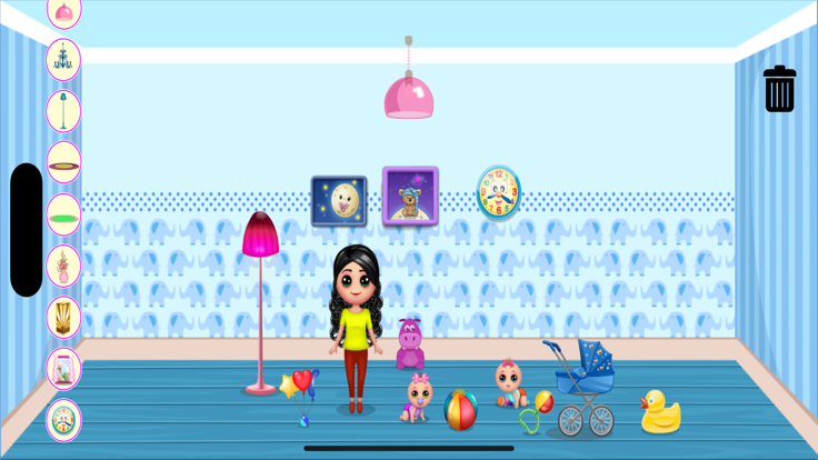 Doll House Land Game截图4