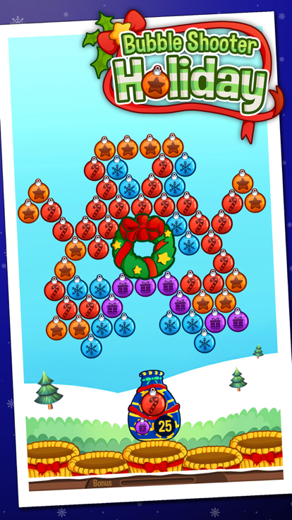 Bubble Shooter Holiday截图2