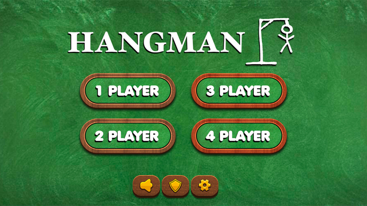 Hangman 1 2 3 4 Player截图2