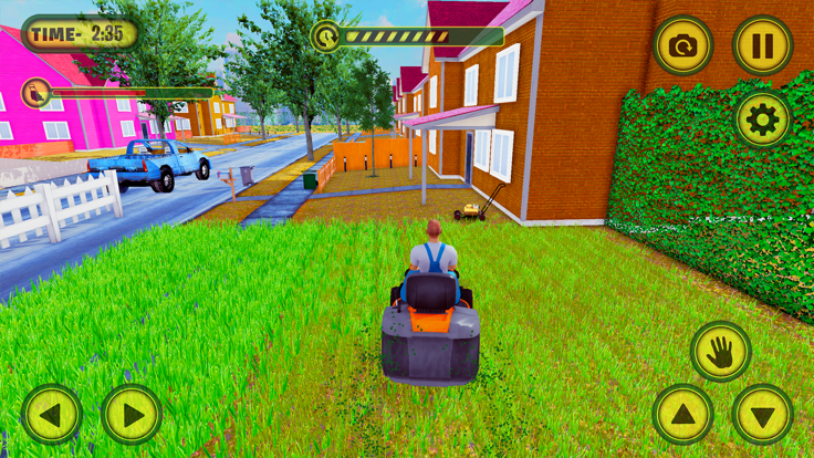 Lawn Mower Mowing Simulator截图3