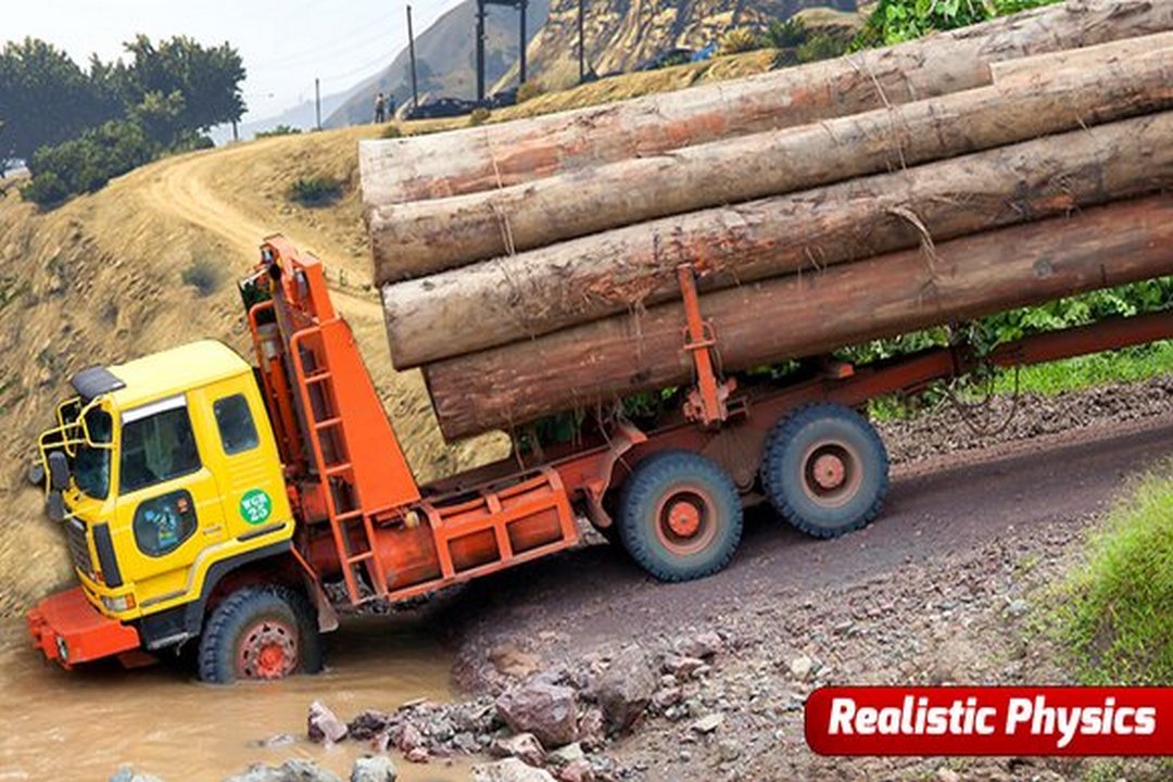 Future Cargo Truck Logging Simulator: Hill Driver截图5