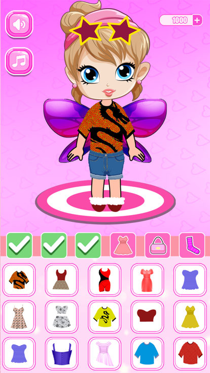 Fashion Famous Doll Dress Up截图2