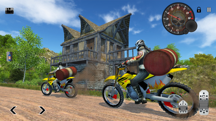 Off Road Moto Hill Bike Rush Game截图1