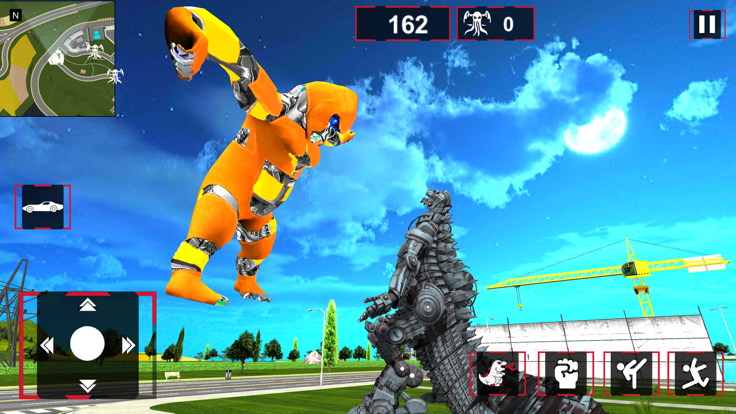 Gorilla vs Kaiju City Rush截图4