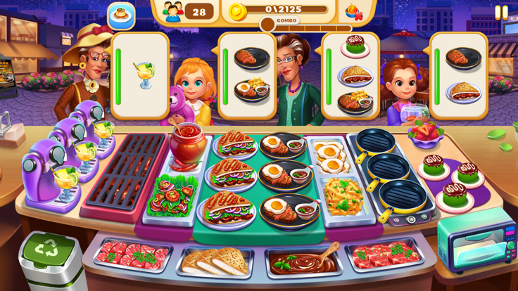 Cooking Island Food Games截图4