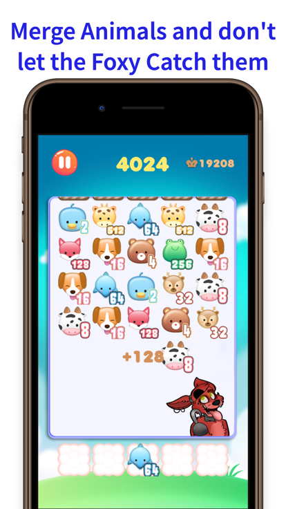 Foxy Animal Merge 2048截图5