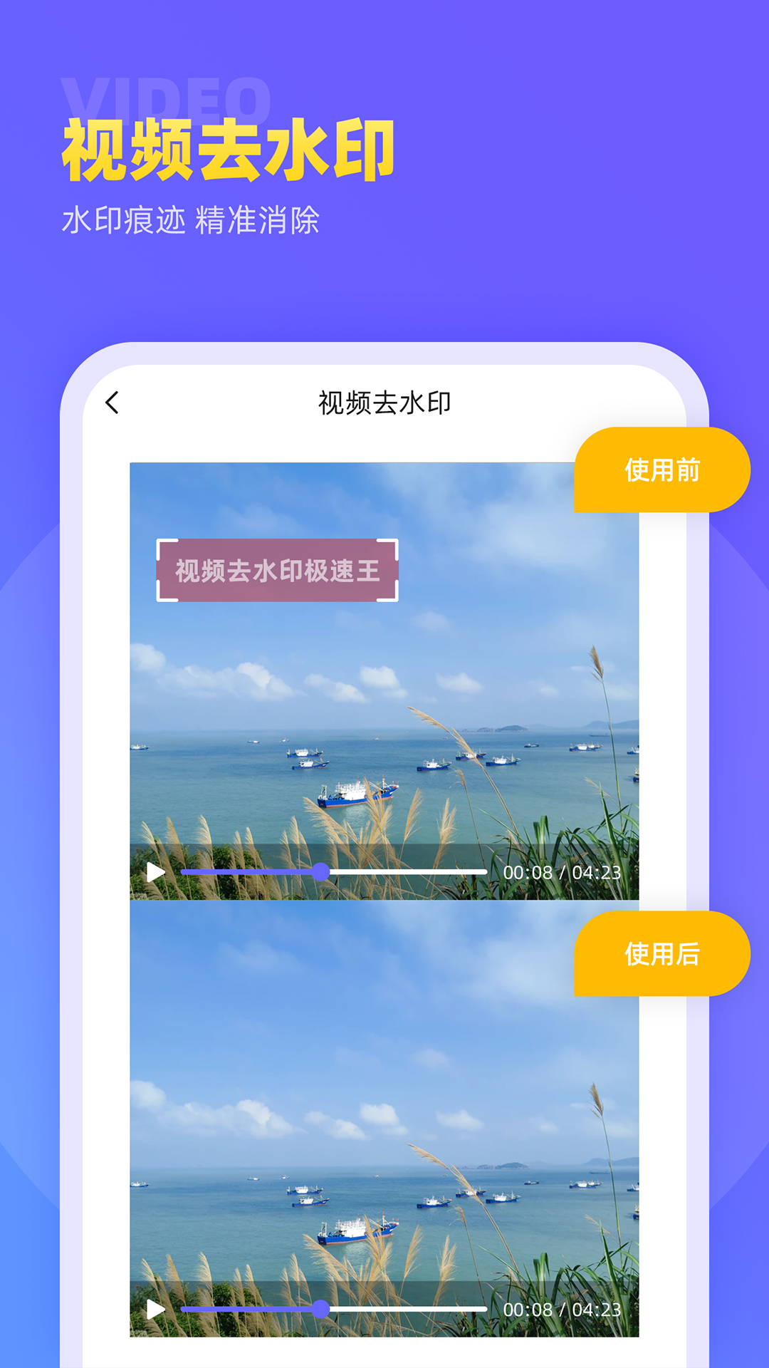 视频去水印极速王v1.1.8截图1