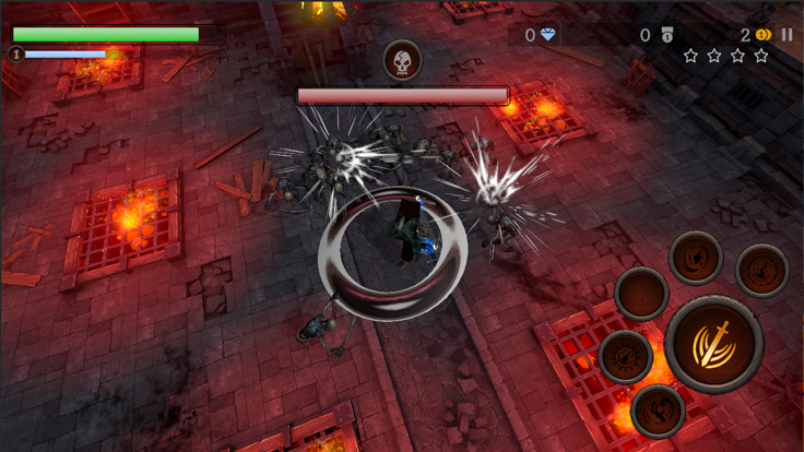 Demon Hunter Attack Monster 3D截图2