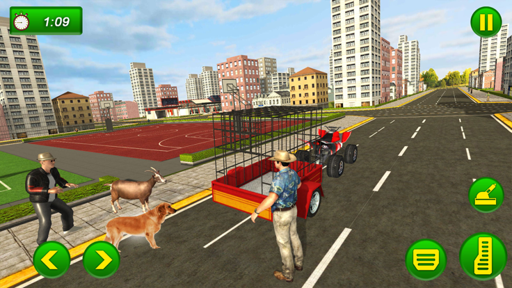 Pet Transport  Atv Dog Game截图5