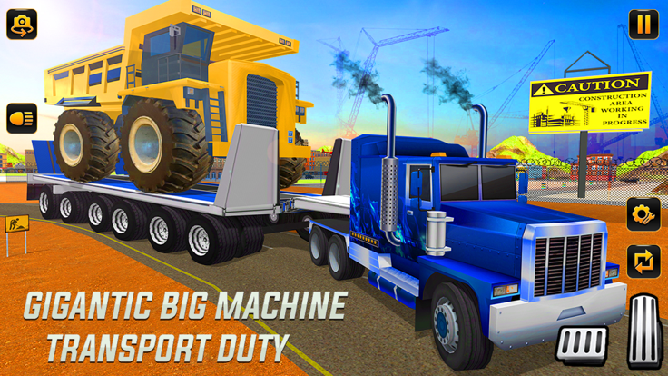 Heavy Machines Transporter Sim截图2