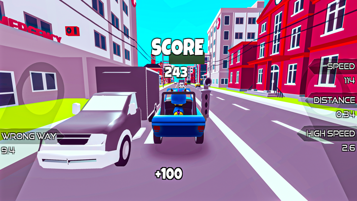 Paw Puppy Traffic World Racing截图4