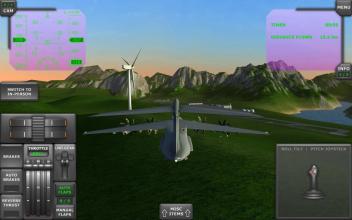 Turboprop Flight Simulator 3D截图4