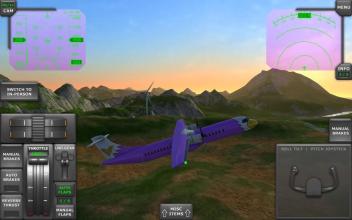 Turboprop Flight Simulator 3D截图5