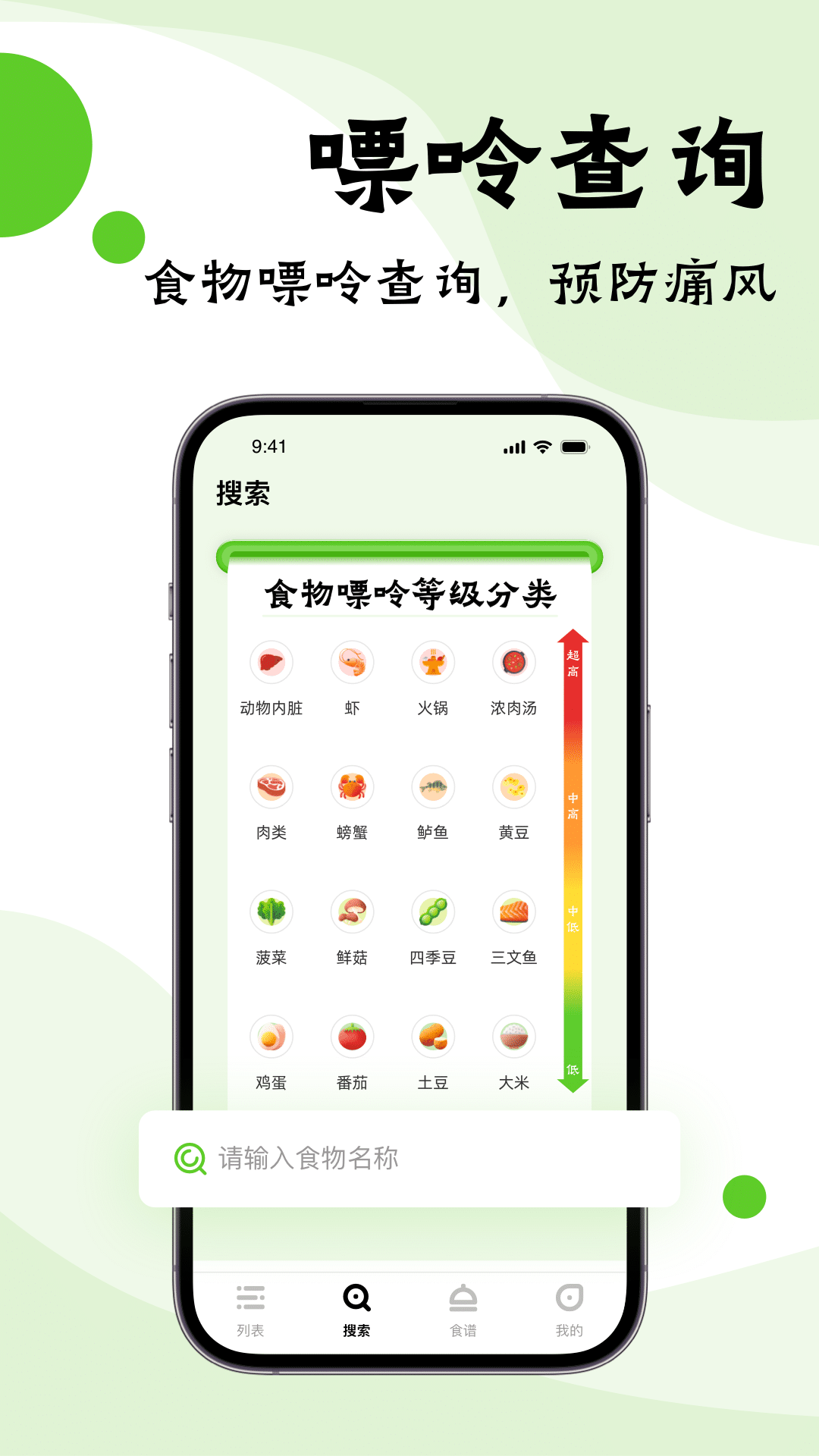 嘌呤管家截图3