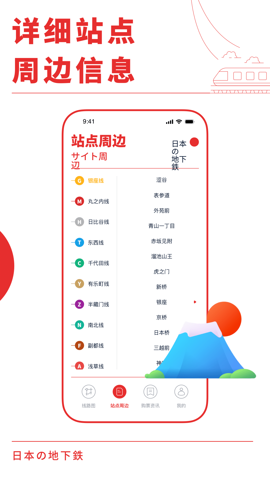 日本地铁通v1.0.1截图3