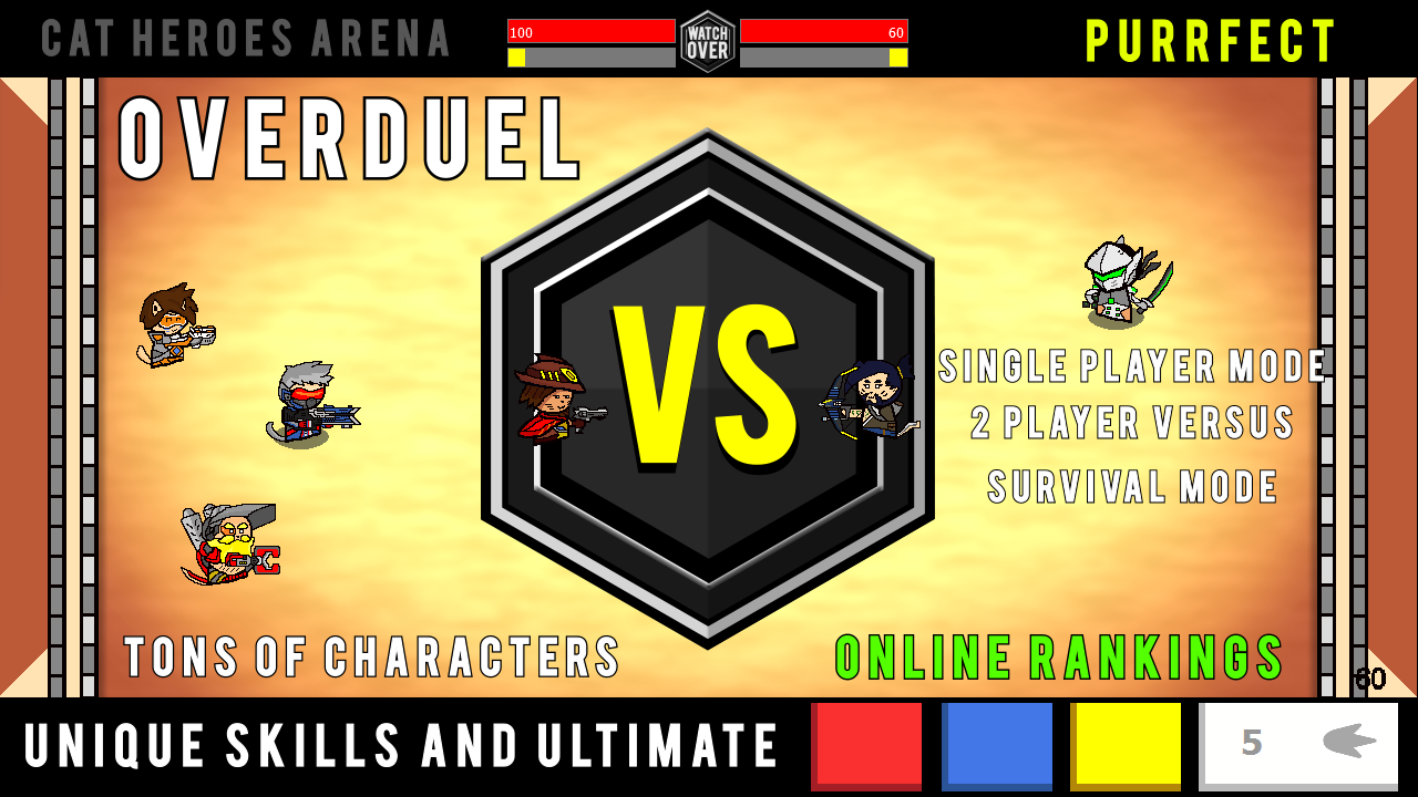 OVERDUEL : Cat Heroes Arena截图1