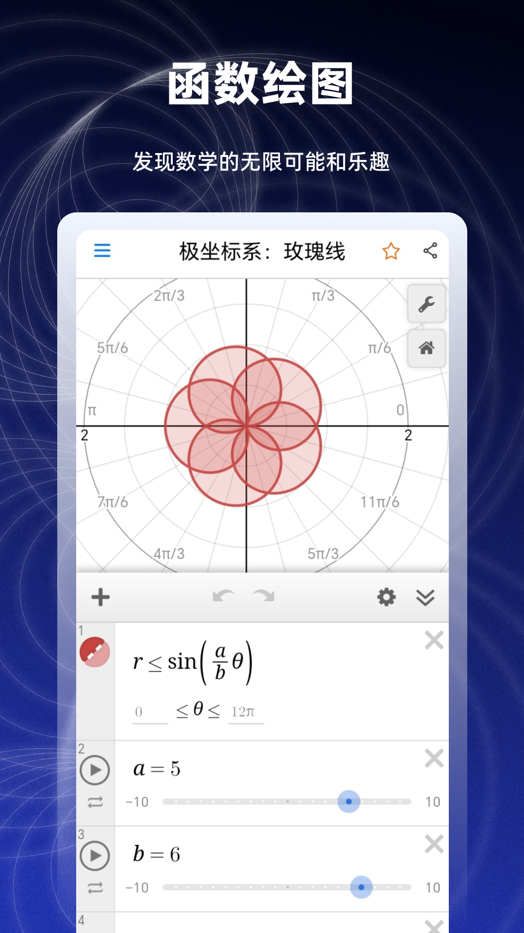 数学函数图形计算器v2.0.0截图5