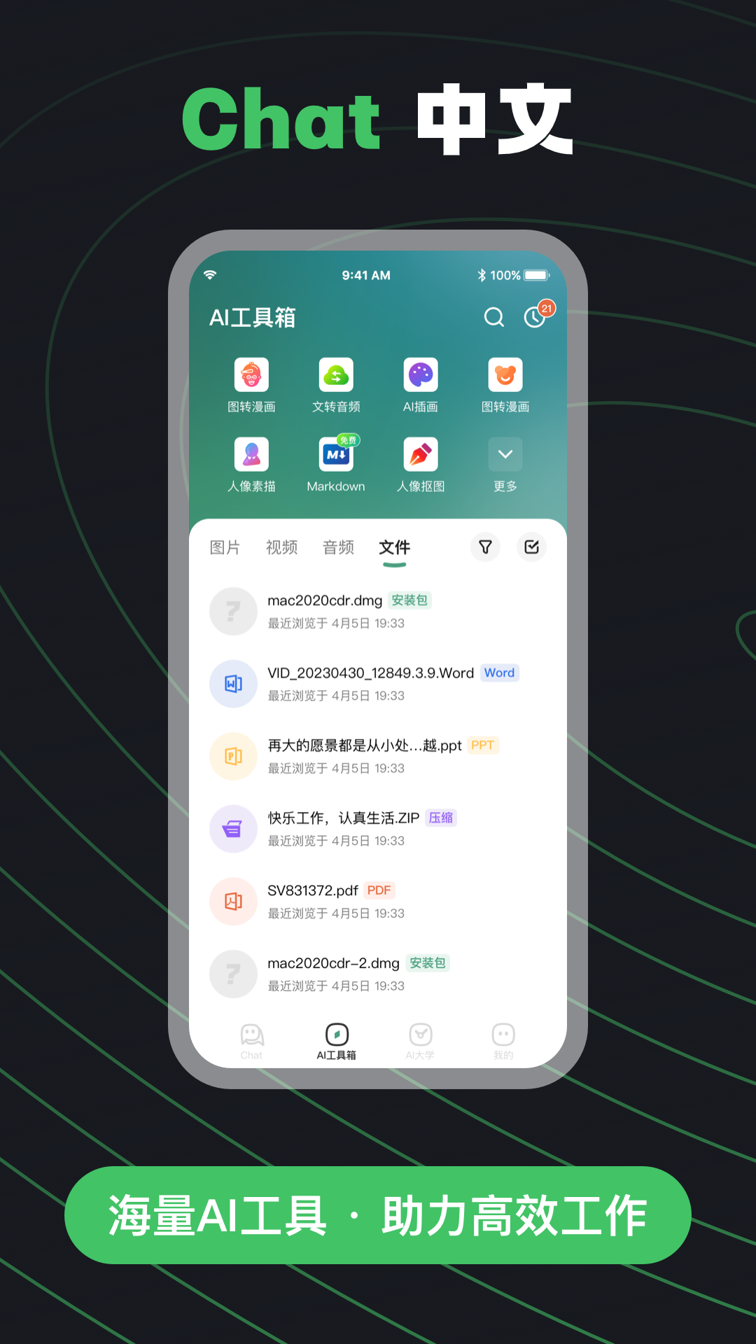 Chat中文截图2