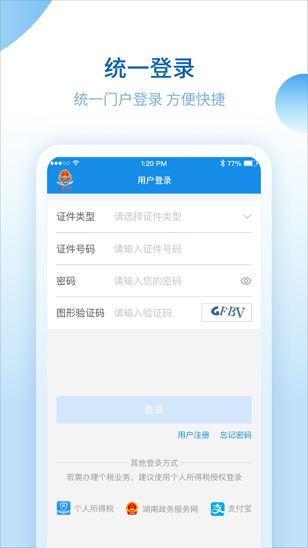 湖南税务服务平台截图1