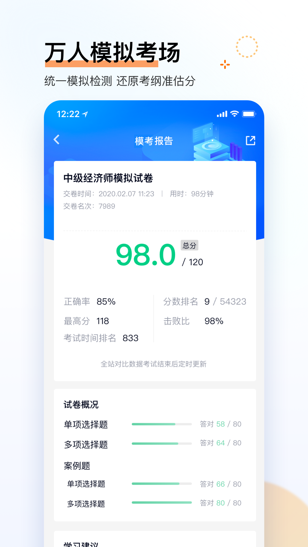 经济师快题库v5.12.10截图1