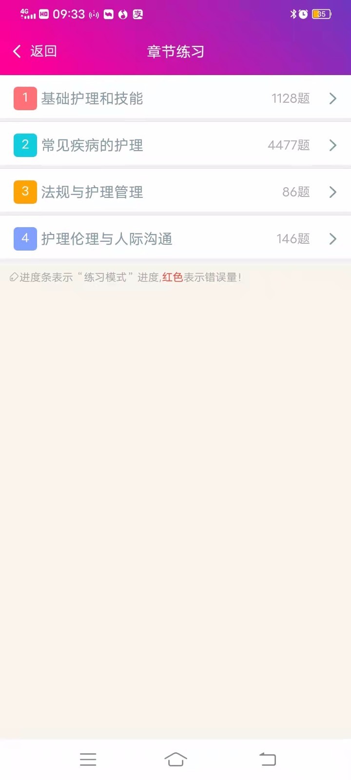 护士资格总题库截图2