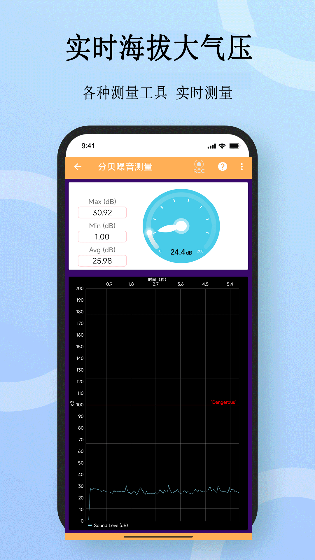 实时海拔大气压v6.0截图2