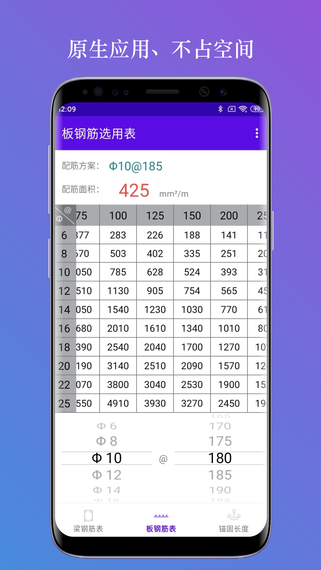 钢筋选用表截图4