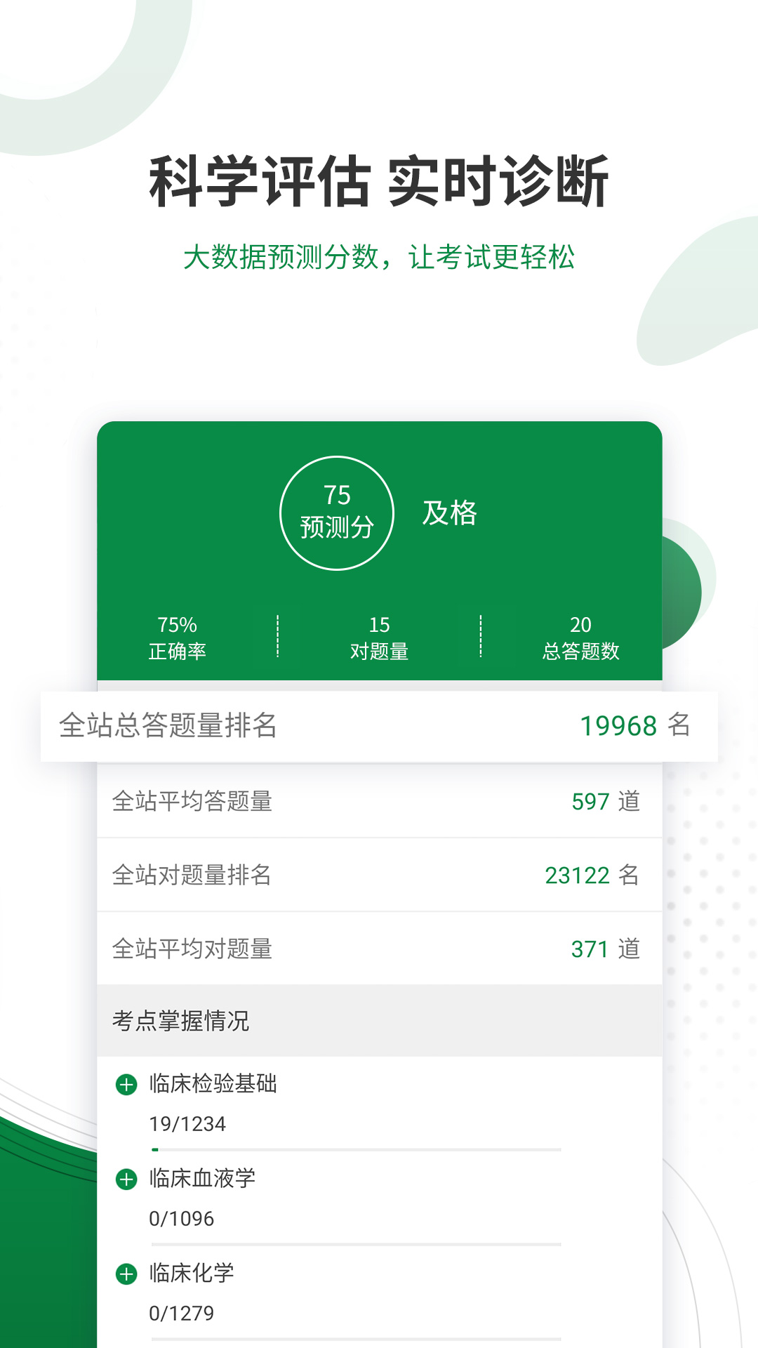 医学检验准题库截图4