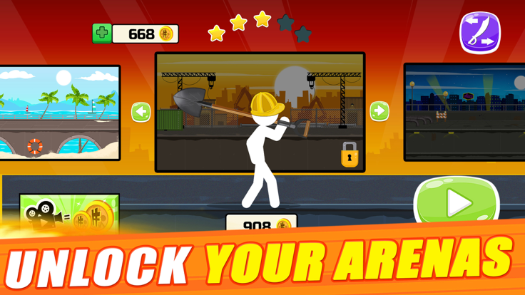 Stick Warrior : Action Game截图2