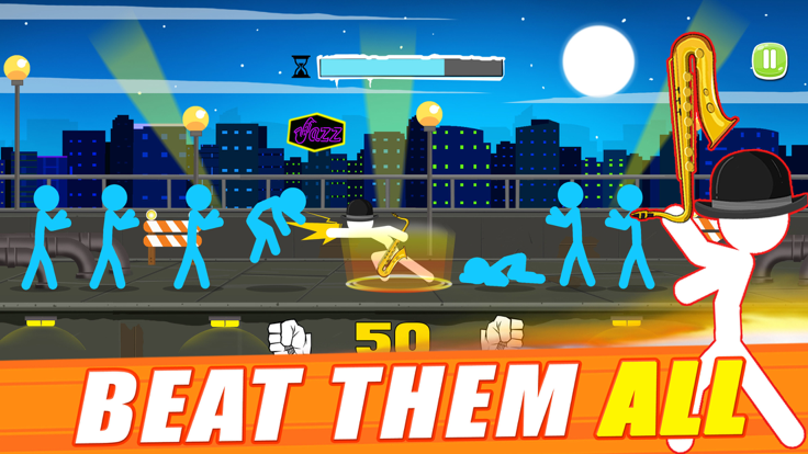 Stick Warrior : Action Game截图4