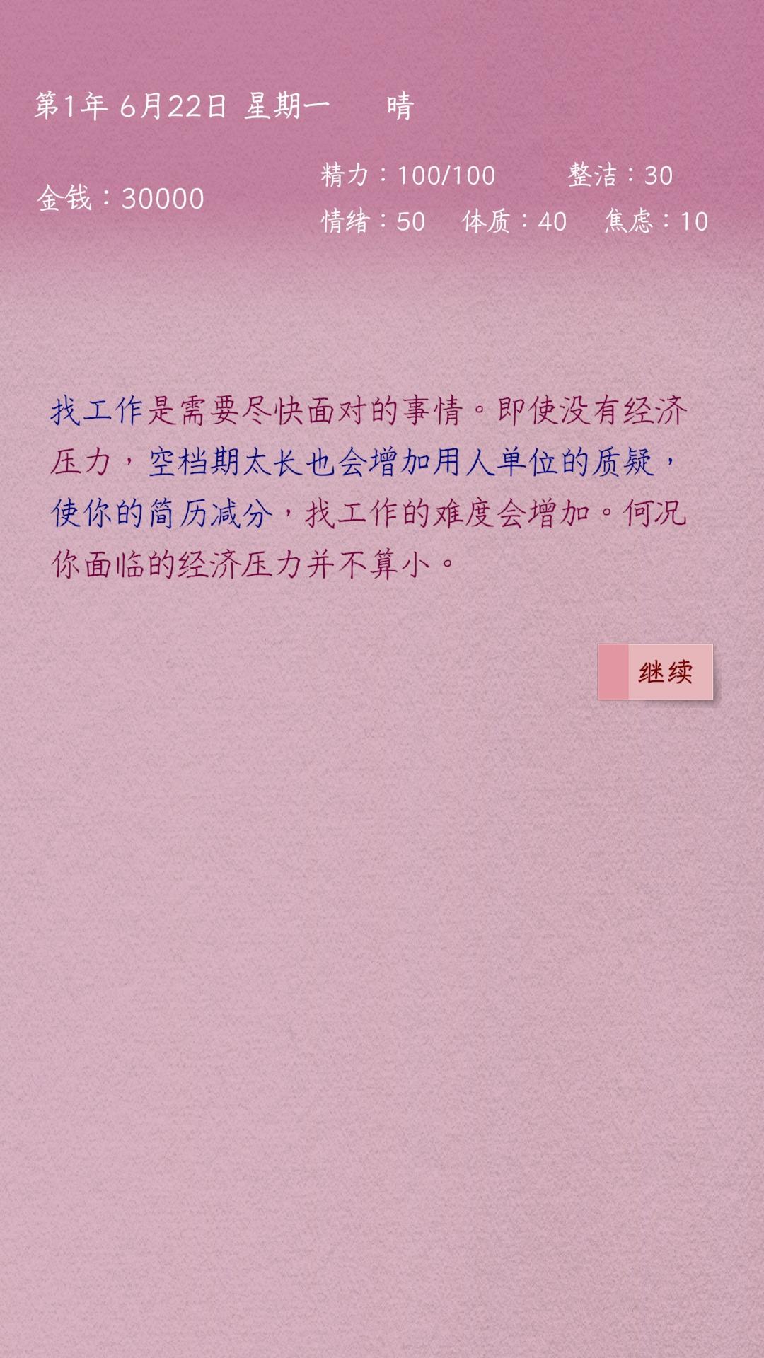 英子的失业日记截图1
