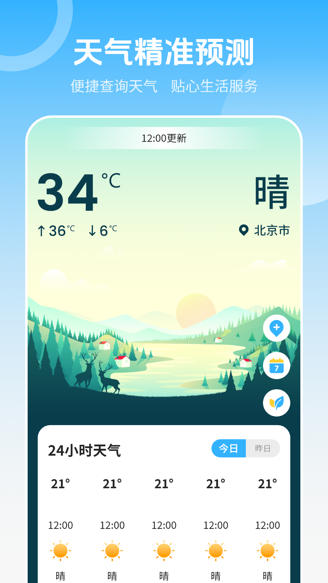 当地天气截图2