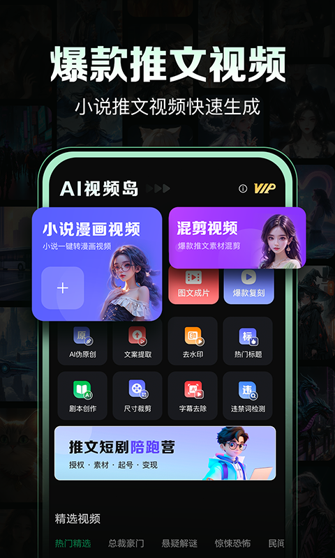 AI视频岛截图2