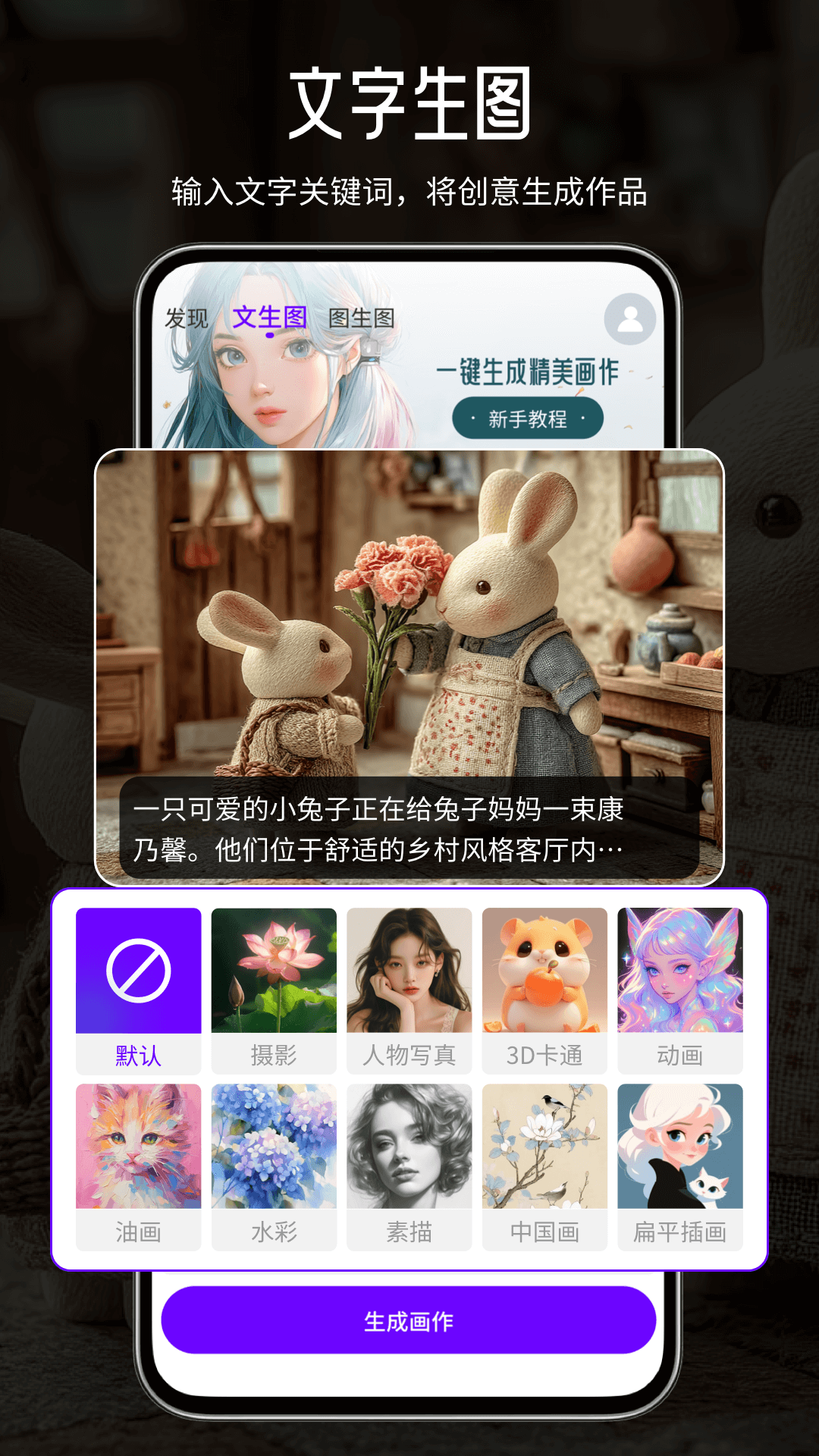 Craiyon绘画截图3