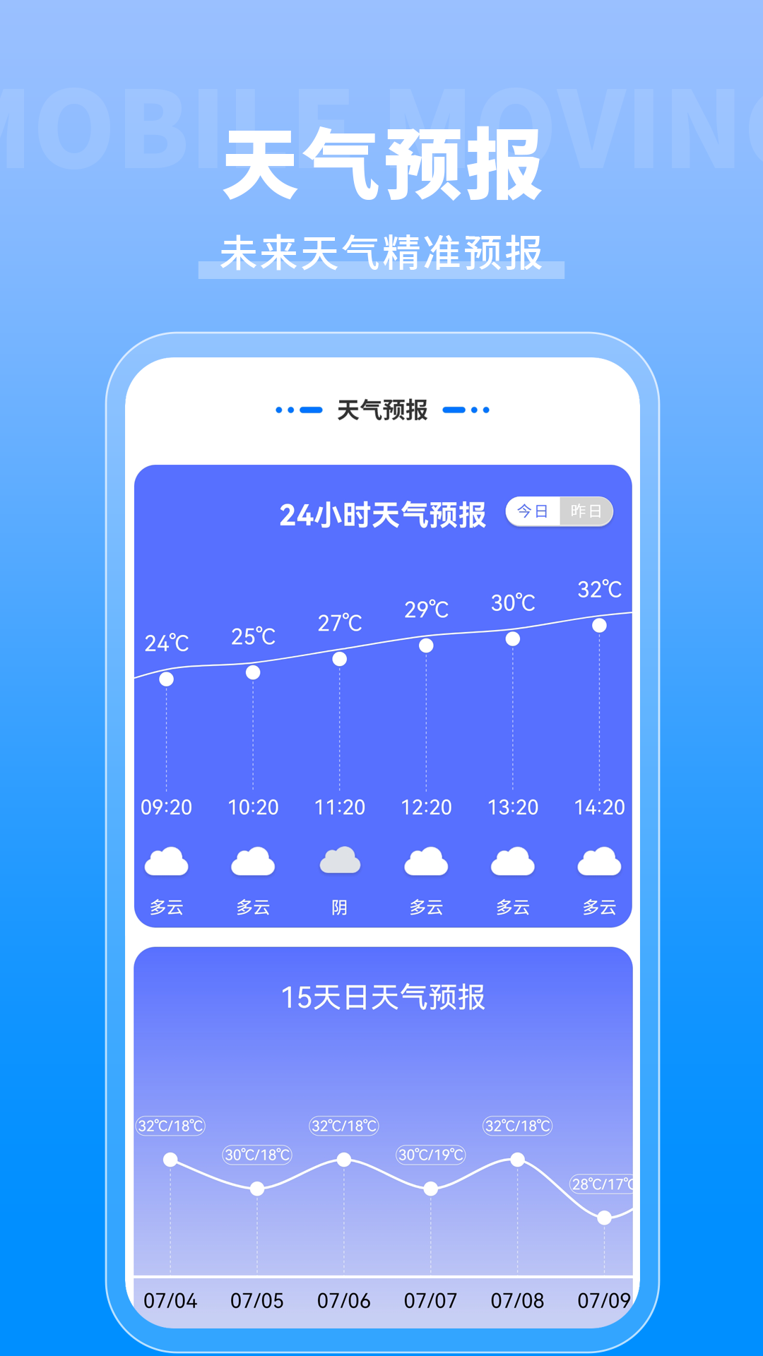 我的天气象预报截图4