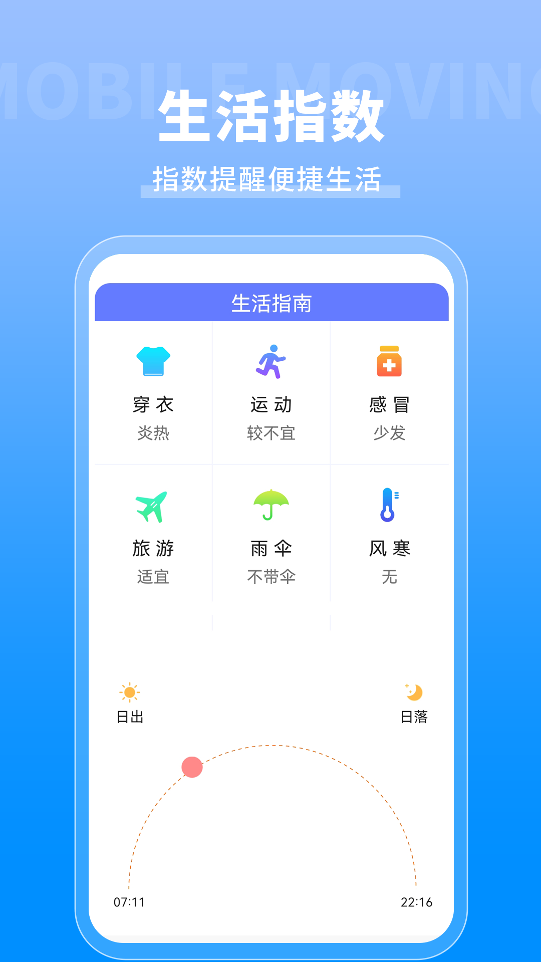 我的天气象预报截图2