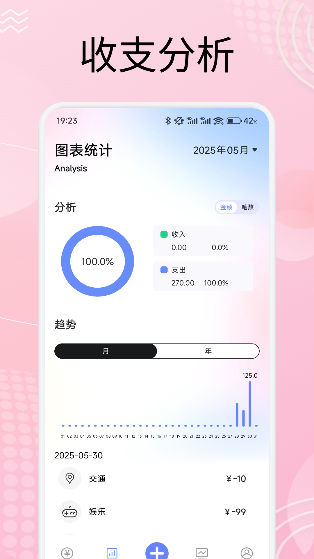 波比钱包记账截图2