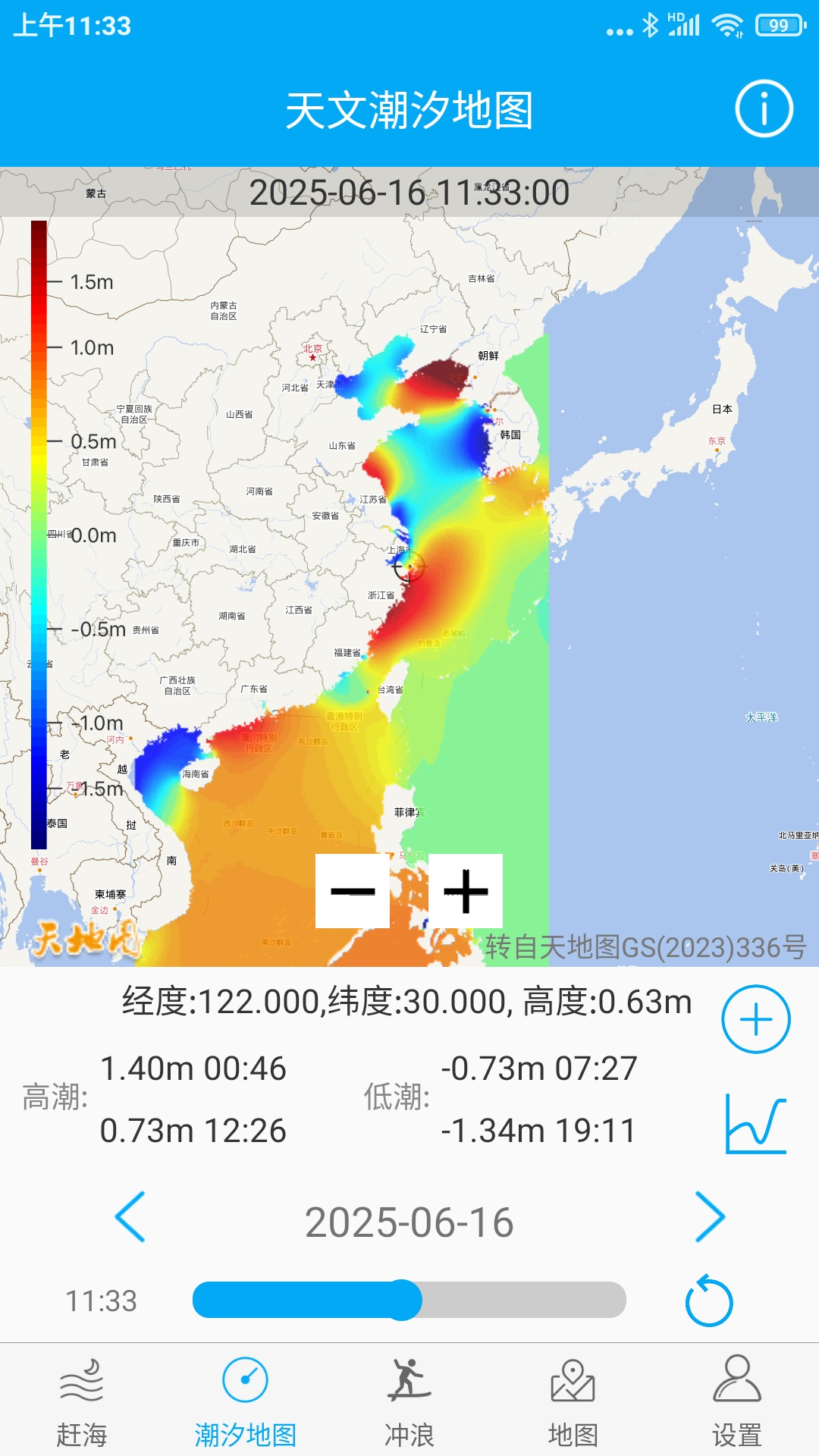 月相潮汐表截图2