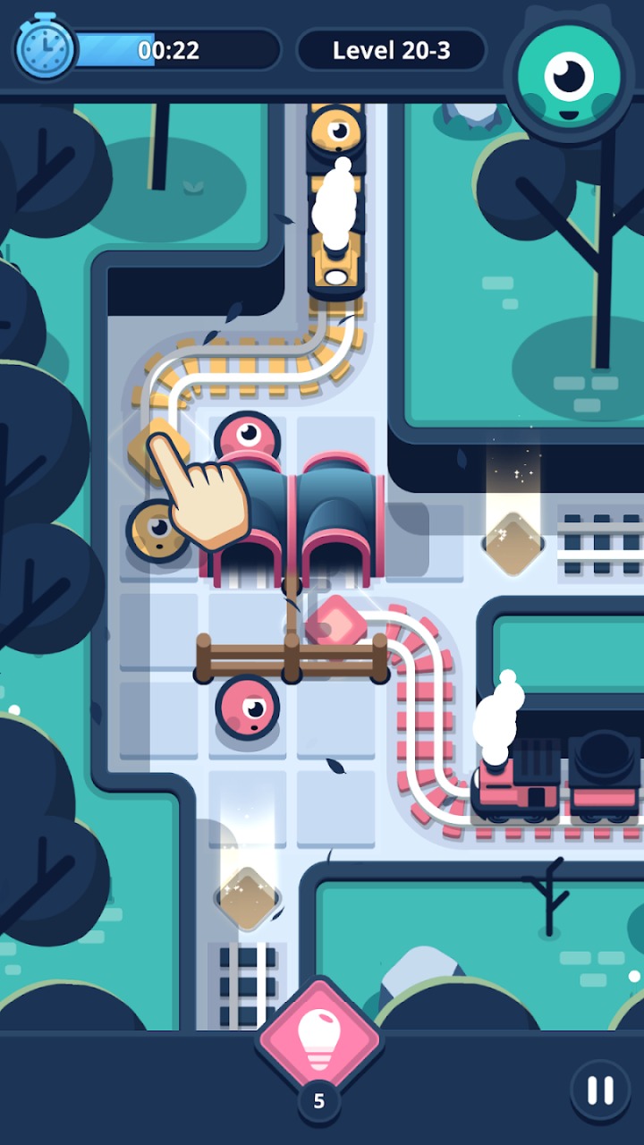 Rail Rescue： Puzzle Lines截图1