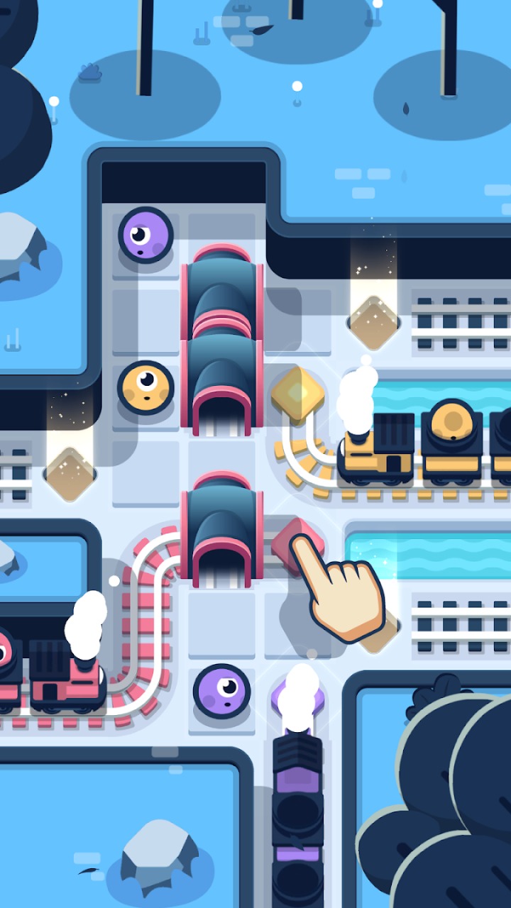 Rail Rescue： Puzzle Lines截图2
