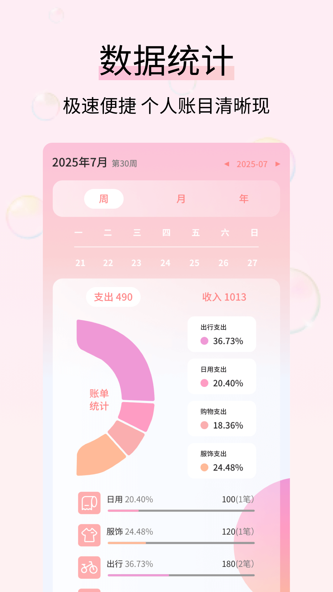 黄金记账截图2