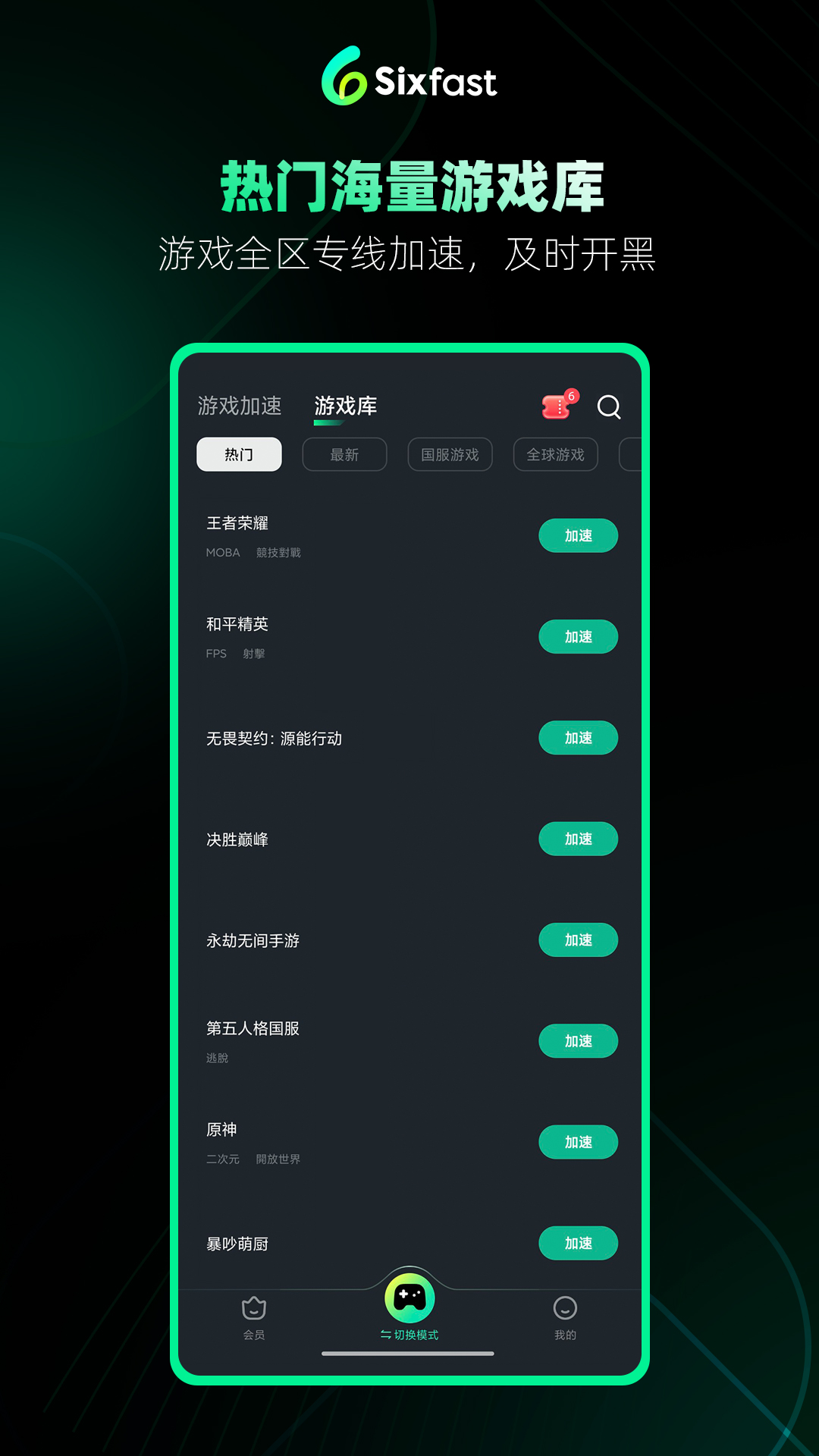 Sixfast截图2