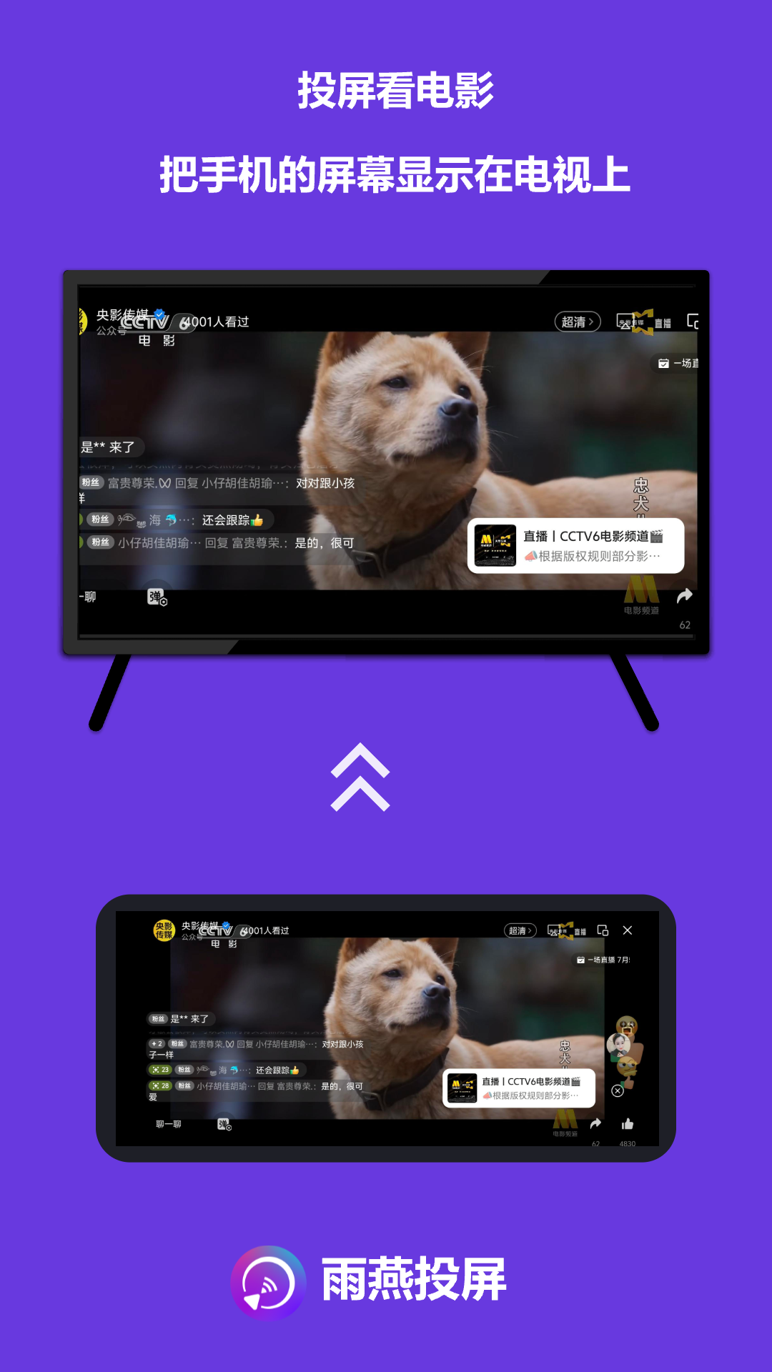 雨燕投屏截图1