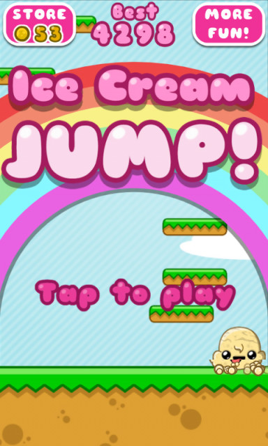 跳跳冰淇淋 Ice Cream Jump截图1